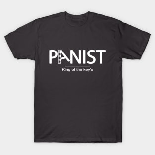 Pianist King of the key's T-Shirt